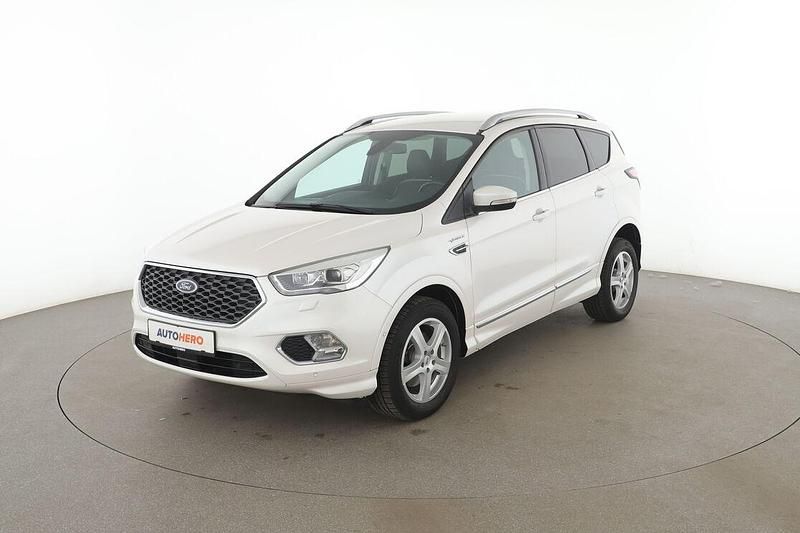 Weiß Gebraucht 2018 Ford Kuga Vignale SUV | 15.570 € (Guter Preis) - Bild 1/3