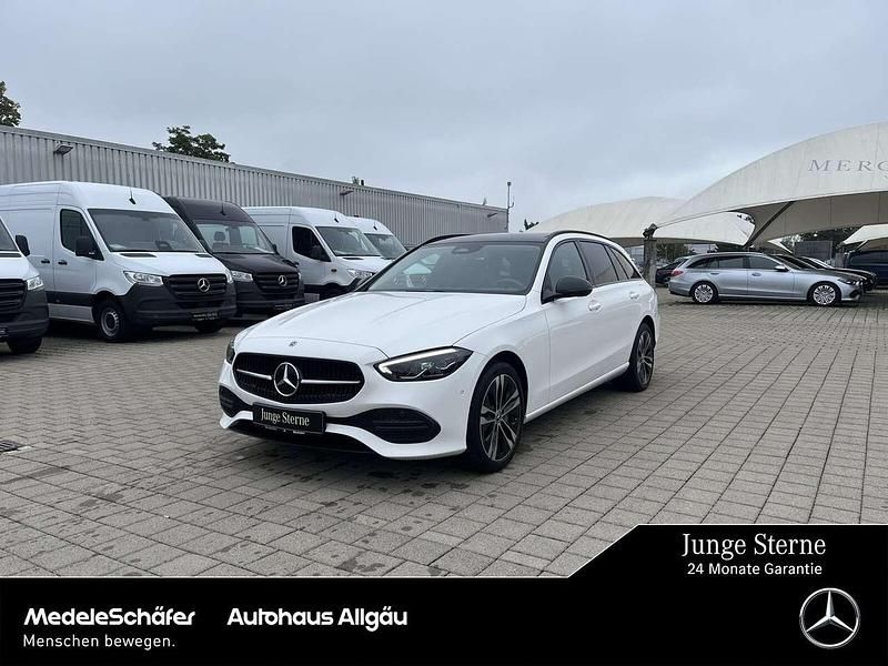 Unilack polarweiß Gebraucht 2023 Mercedes C300e Avantgarde Kombi | 33.780 € (Guter Preis) - Bild 1/4