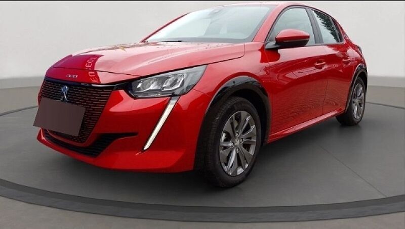Rot Gebraucht 2021 Peugeot e-208 Active Kleinwagen | 17.049 € (Fairer Preis) - Bild 1/4