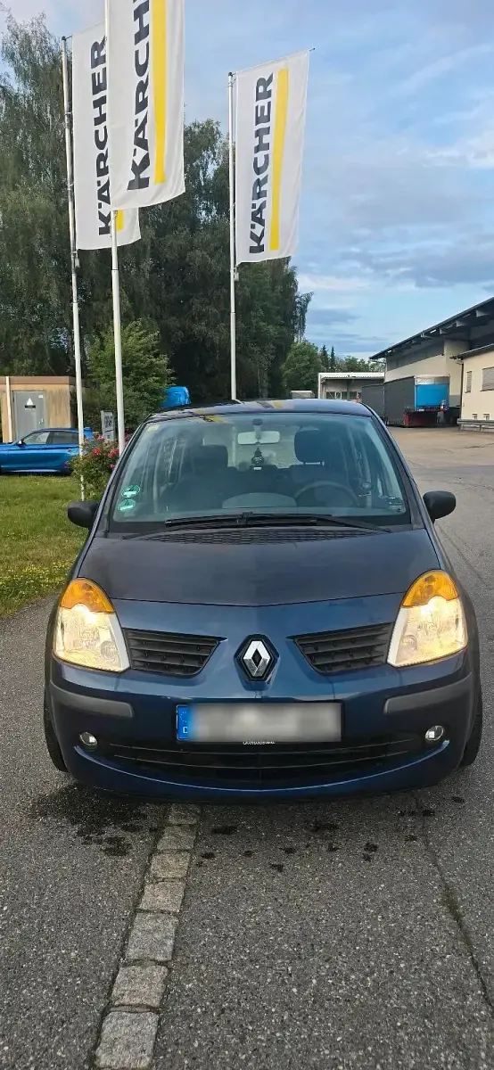 Gebraucht Renault Modus 70 PS (51 kW) 2004 Blau Van / Kleinbus