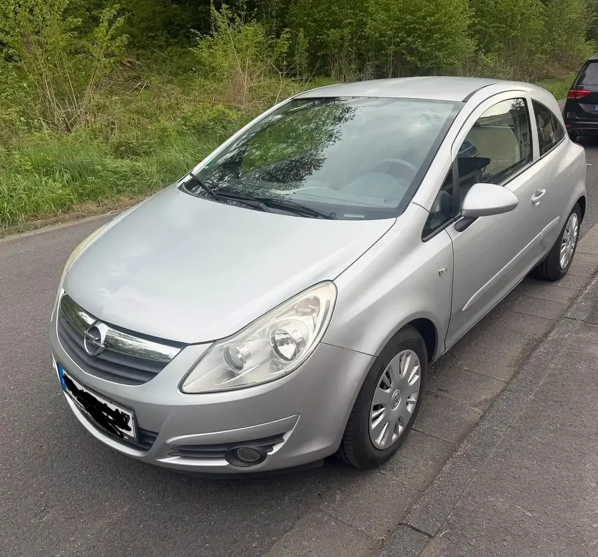 Gebraucht Opel Corsa 80 PS (58 kW) 2008 Silber Kleinwagen
