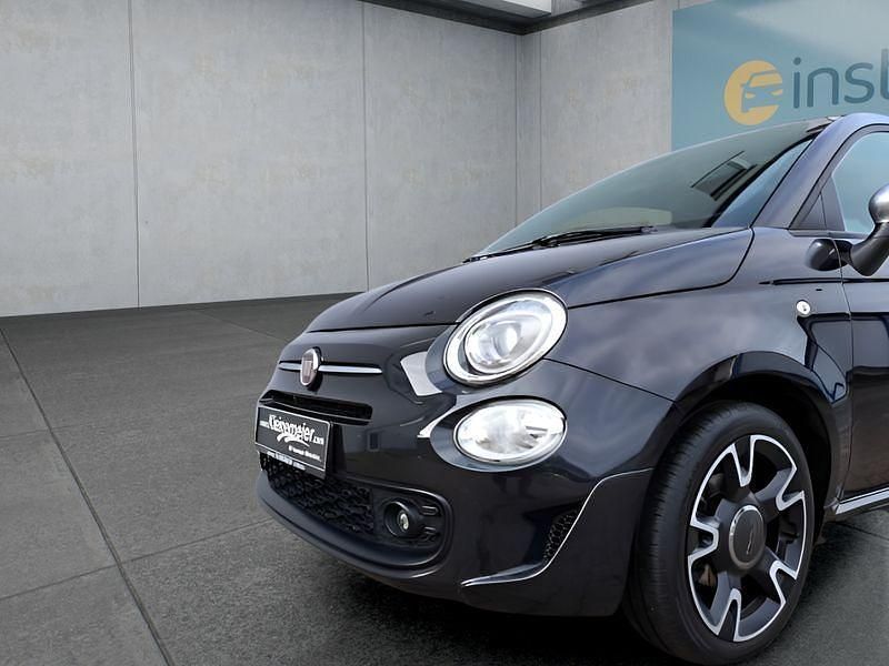 Schwarz Gebraucht 2020 Fiat 500 Kleinwagen | 12.899 € (Etwas zu teuer) - Bild 1/4