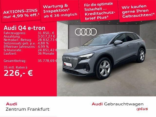 Gebraucht Audi Q4 e-tron Ambiente 150 kW (204 PS) 2023 Kieselgrau SUV