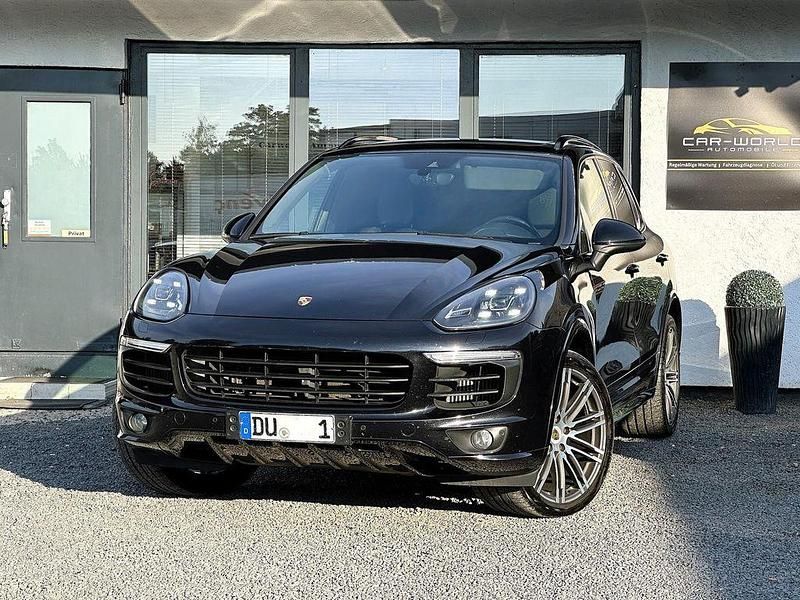 Tiefschwarz Gebraucht 2016 Porsche Cayenne S SUV | 35.000 € (Fairer Preis) - Bild 1/4