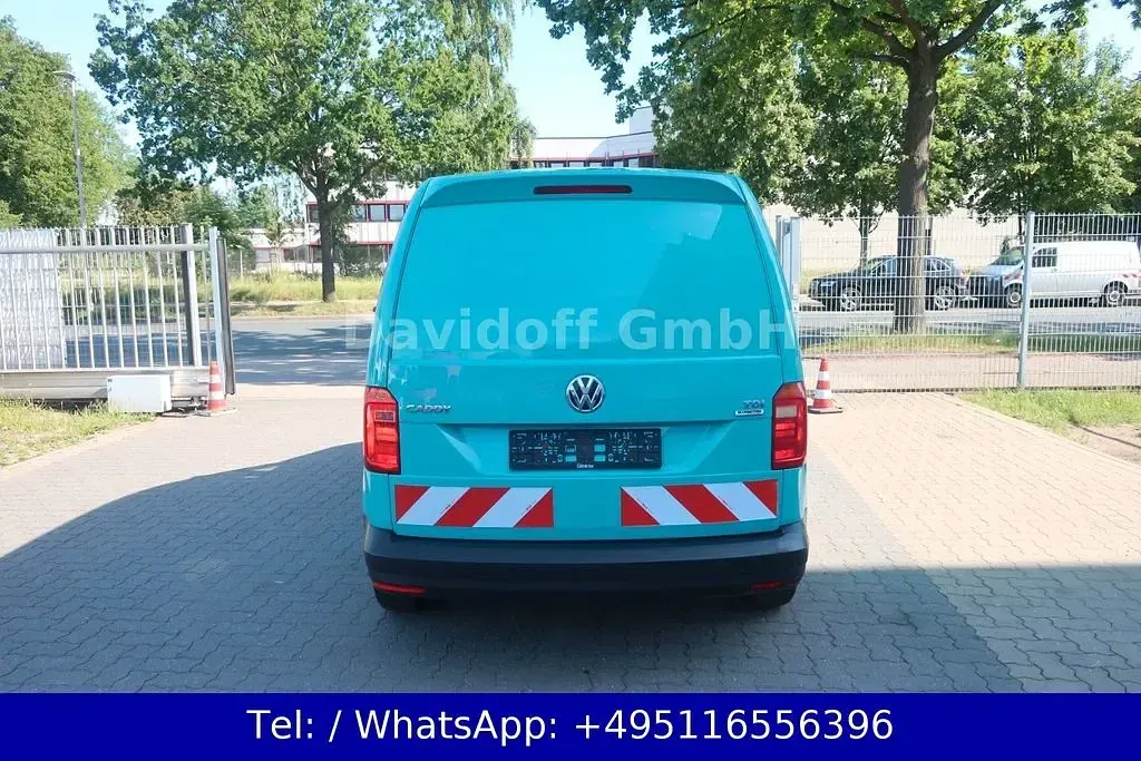 Gebraucht VW Caddy 75 PS (55 kW) 2016 Grün Van / Kleinbus