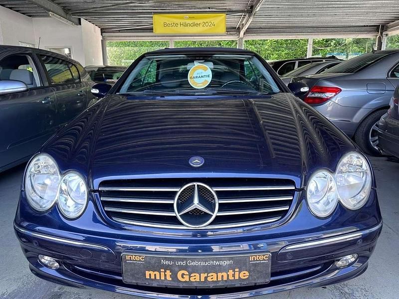 Tansanitblau Gebraucht 2004 Mercedes CLK200 Cabrio | 7.799 € (Fairer Preis) - Bild 1/4