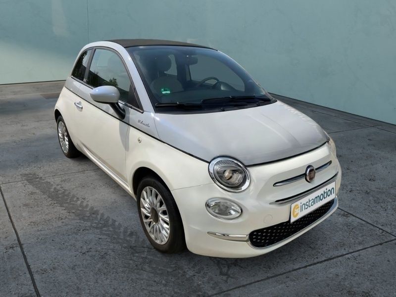 Weiß Gebraucht 2021 Fiat 500C Dolcevita Cabrio | 13.100 € (Fairer Preis) - Bild 1/3