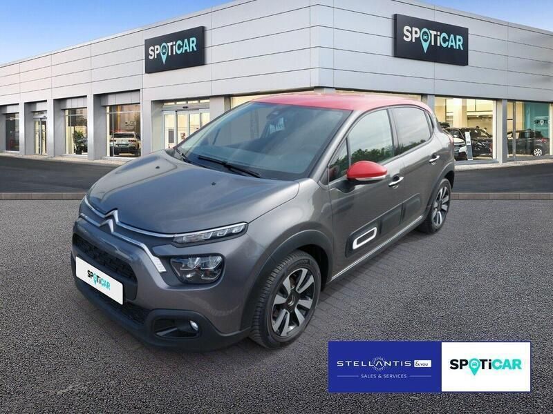Grau Gebraucht 2023 Citroën C3 PureTech Kleinwagen | 12.490 € (Guter Preis) - Bild 1/4