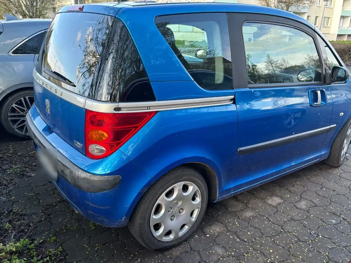 Gebraucht Peugeot 1007 73 PS (53 kW) 2007 Blau Van / Kleinbus