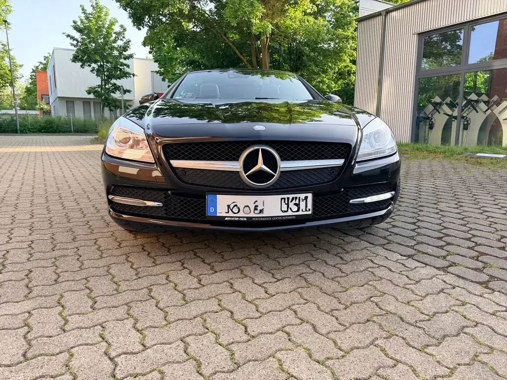 Usata Mercedes SLK200 184 CV (135 kW) 2012 Nero Cabrio