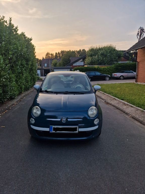 Blau Gebraucht 2009 Fiat 500 Pop Kleinwagen | 2.600 € (Teuer) - Bild 1/4