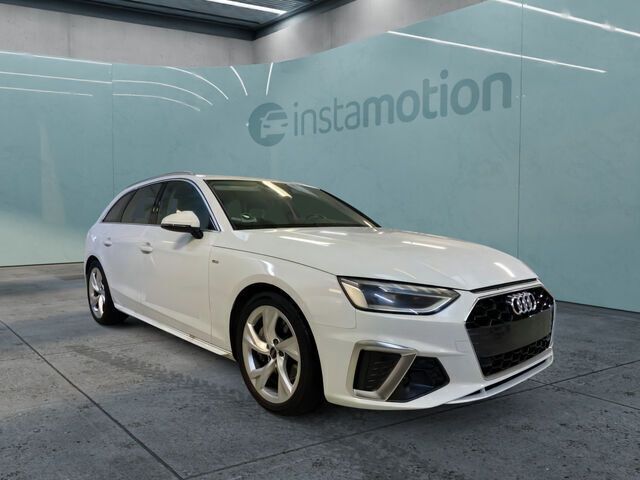 Weiß Gebraucht 2024 Audi A4 S-Line Kombi | 38.940 € (Etwas zu teuer) - Bild 1/2