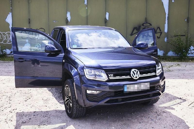 Blau Gebraucht 2017 VW Amarok Highline Abholung | 21.850 € (Guter Preis) - Bild 1/4