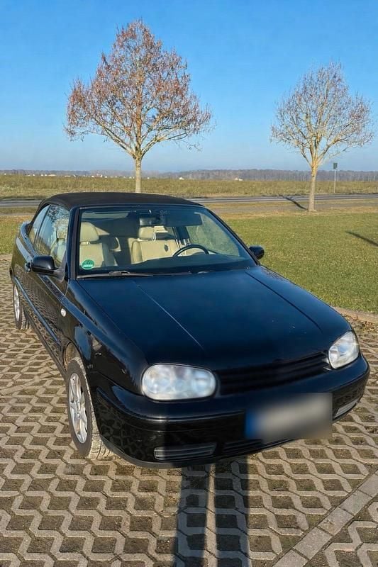 Gebraucht VW Golf Cabriolet 116 PS (85 kW) 2002 Schwarz Cabrio