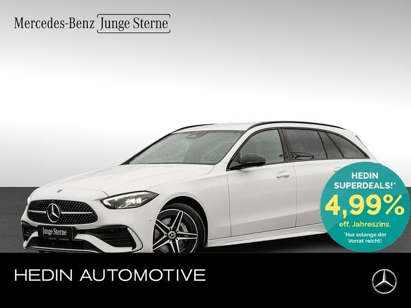Unilack polarweiß Gebraucht 2023 Mercedes C300 AMG Limousine | 43.890 € (Fairer Preis) - Bild 1/4