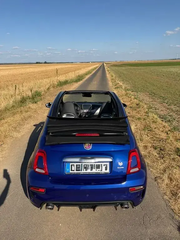 Gebraucht Abarth 595C Turismo 165 PS (121 kW) 2019 Blau Cabrio