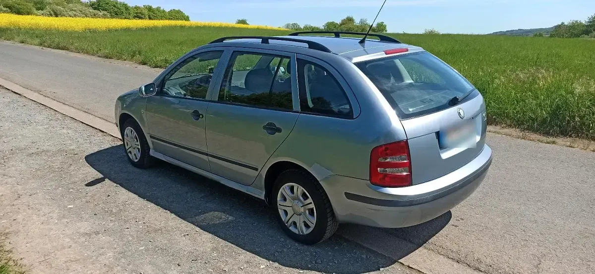 Gebraucht Skoda Fabia 75 PS (55 kW) 2004 Blau Kombi