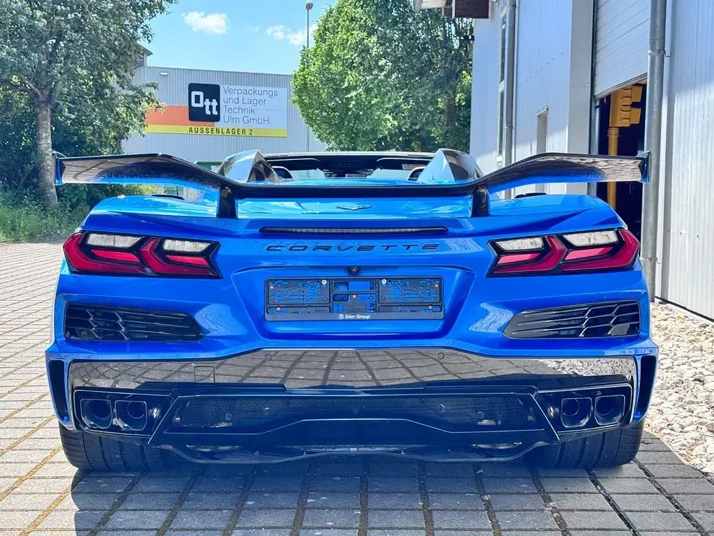 Gebraucht Corvette Z06 646 PS (475 kW) 2025 Riptide blue metallic Cabrio