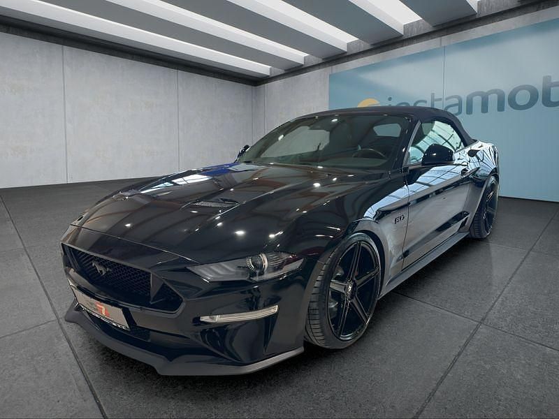 Schwarz Gebraucht 2020 Ford Mustang GT Cabrio | 45.849 € (Fairer Preis) - Bild 1/4