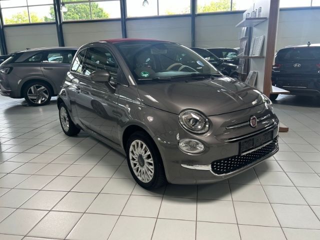 Pompei grau) (grau Gebraucht 2020 Fiat 500C Lounge Cabrio | 11.900 € (Fairer Preis) - Bild 1/4