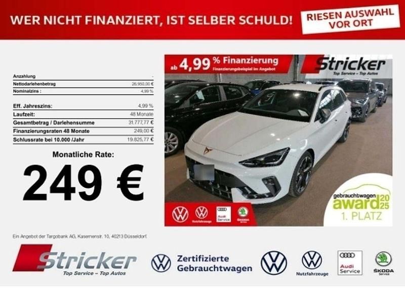 Gebraucht Cupra Leon 150 PS (110 kW) 2025 Glacial weiß metallic (metallic) Kombi