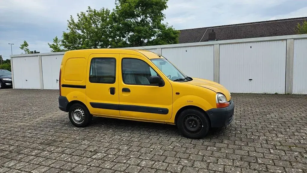 Gebraucht Renault Kangoo Expression 54 PS (39 kW) 2002 Gelb Van / Kleinbus