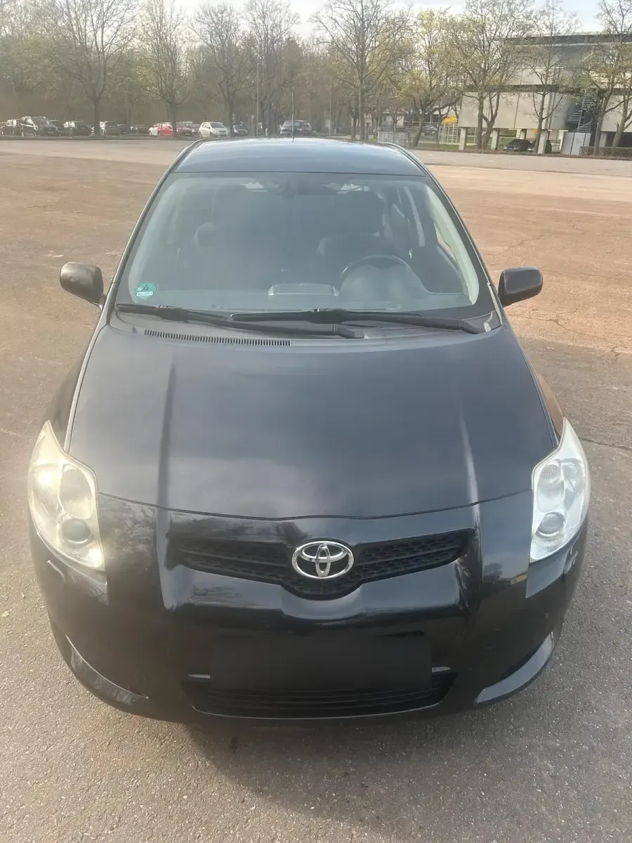 Gebraucht Toyota Auris 126 PS (92 kW) 2008 Schwarz Kleinwagen
