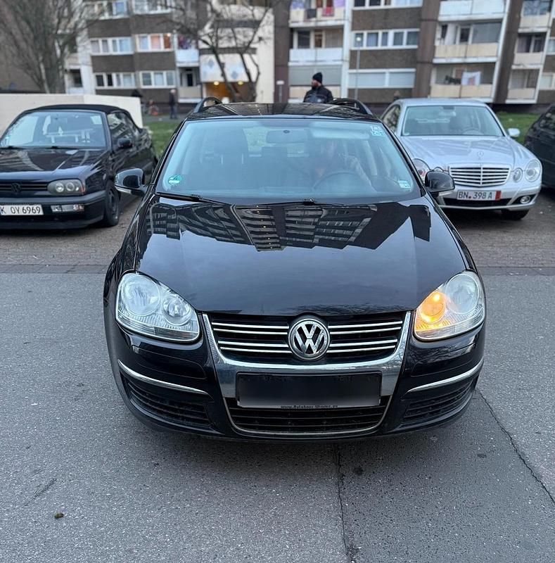 Schwarz Gebraucht 2008 VW Golf V Kombi | 1.560 € (Superpreis) - Bild 1/4