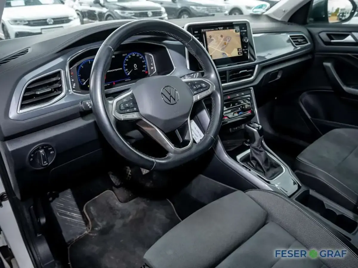 Gebraucht VW T-Roc Style 150 PS (110 kW) 2022 Grau SUV