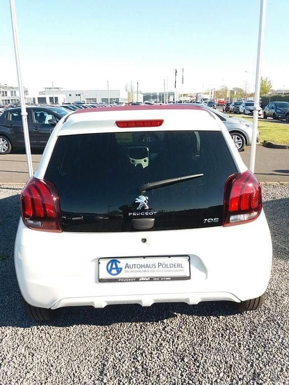 Weiß Gebraucht 2015 Peugeot 108 Active Kleinwagen | 7.900 € (Fairer Preis) - Bild 1/4