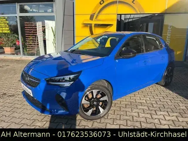 Używany Opel Corsa-e Elegance 100 kW (136 KM) 2020 Niebieski Hatchback