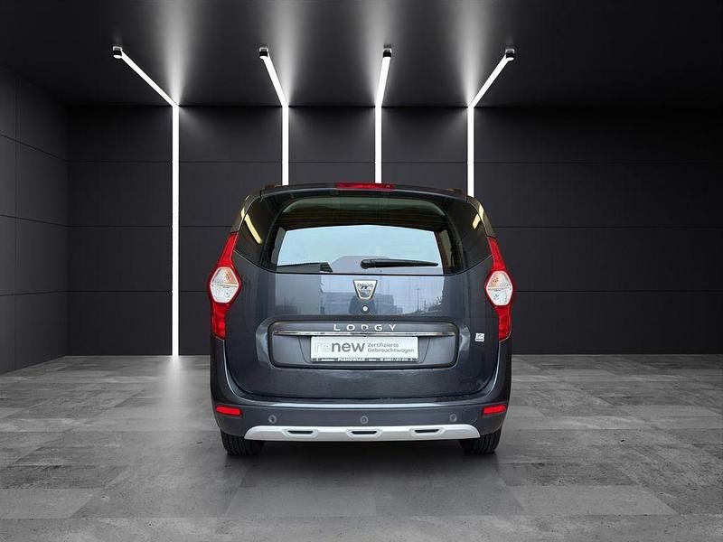 Gebraucht Dacia Lodgy Stepway 109 PS (80 kW) 2018 Grau Van / Kleinbus