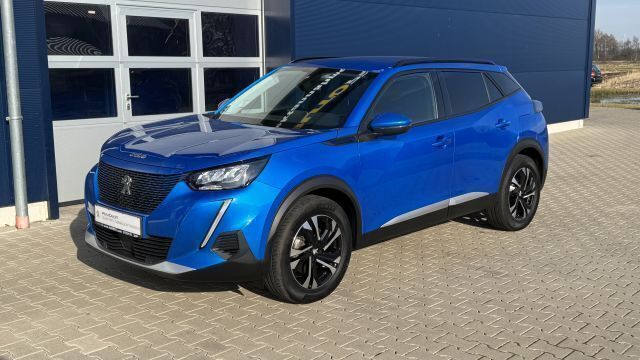 Vertigo blau perlmutt Gebraucht 2021 Peugeot e-2008 Allure SUV | 16.990 € (Fairer Preis) - Bild 1/4