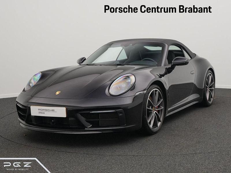 Schwarz Gebraucht 2020 Porsche 911 Carrera 4S Cabriolet Cabrio | 153.064 € (Teuer) - Bild 1/4