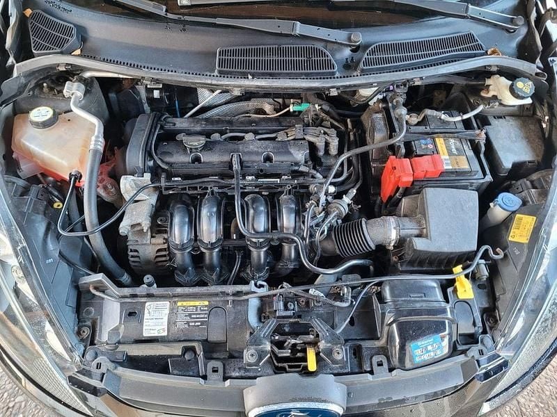 Gebraucht Ford Fiesta Trend 82 PS (60 kW) 2009 Schwarz Kleinwagen