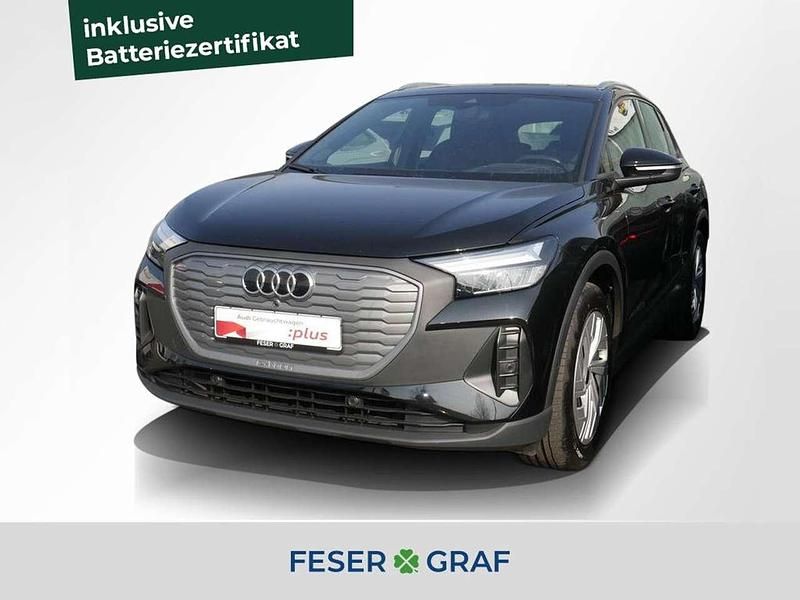 Gebraucht Audi Q4 e-tron S-Line 150 kW (204 PS) 2023 Mythosschwarz metallic SUV