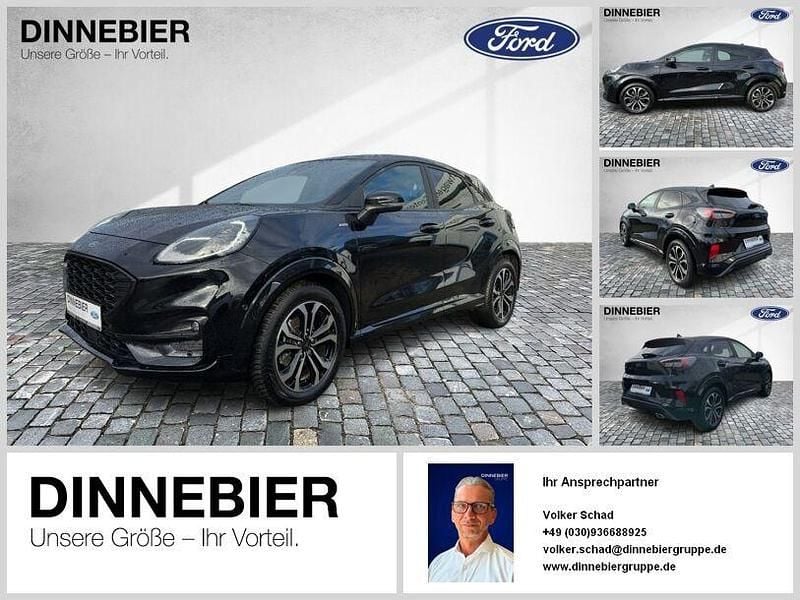 Gebraucht Ford Puma ST-Line X 125 PS (91 kW) 2022 Obsidian schwarz metallic SUV