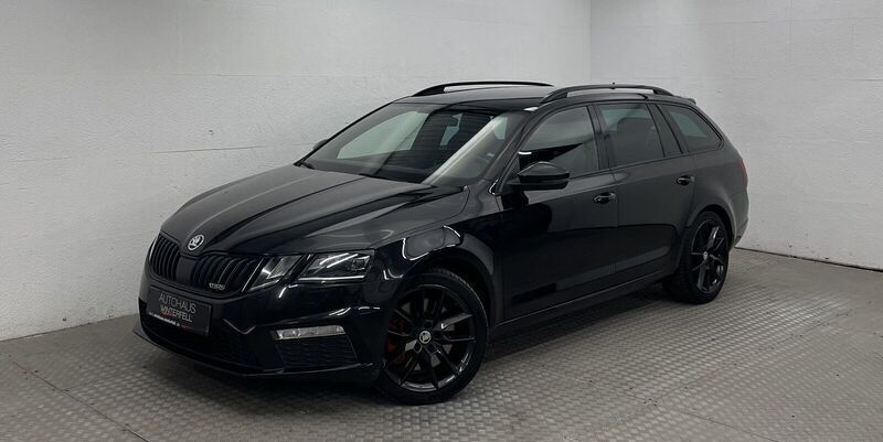 Schwarz Gebraucht 2018 Skoda Octavia RS Kombi | 12.400 € (Superpreis) - Bild 1/4