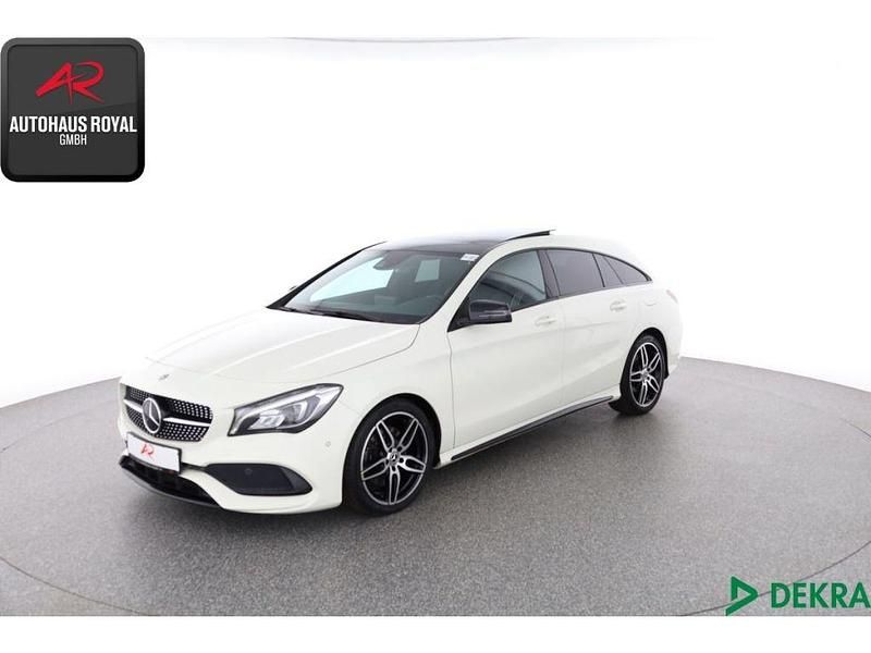 Weiss Gebraucht 2017 Mercedes CLA220 AMG Limousine | 22.680 € (Fairer Preis) - Bild 1/4