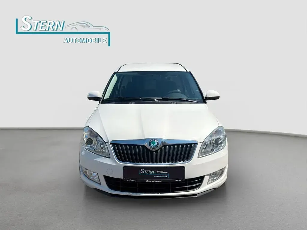 Gebraucht Skoda Roomster Ambition 86 PS (63 kW) 2012 Weiß Van / Kleinbus