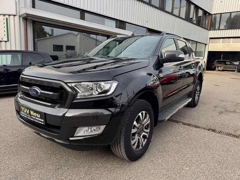 Schwarz Gebraucht 2017 Ford Ranger Wildtrack Abholung | 25.890 € (Etwas zu teuer) - Bild 1/4