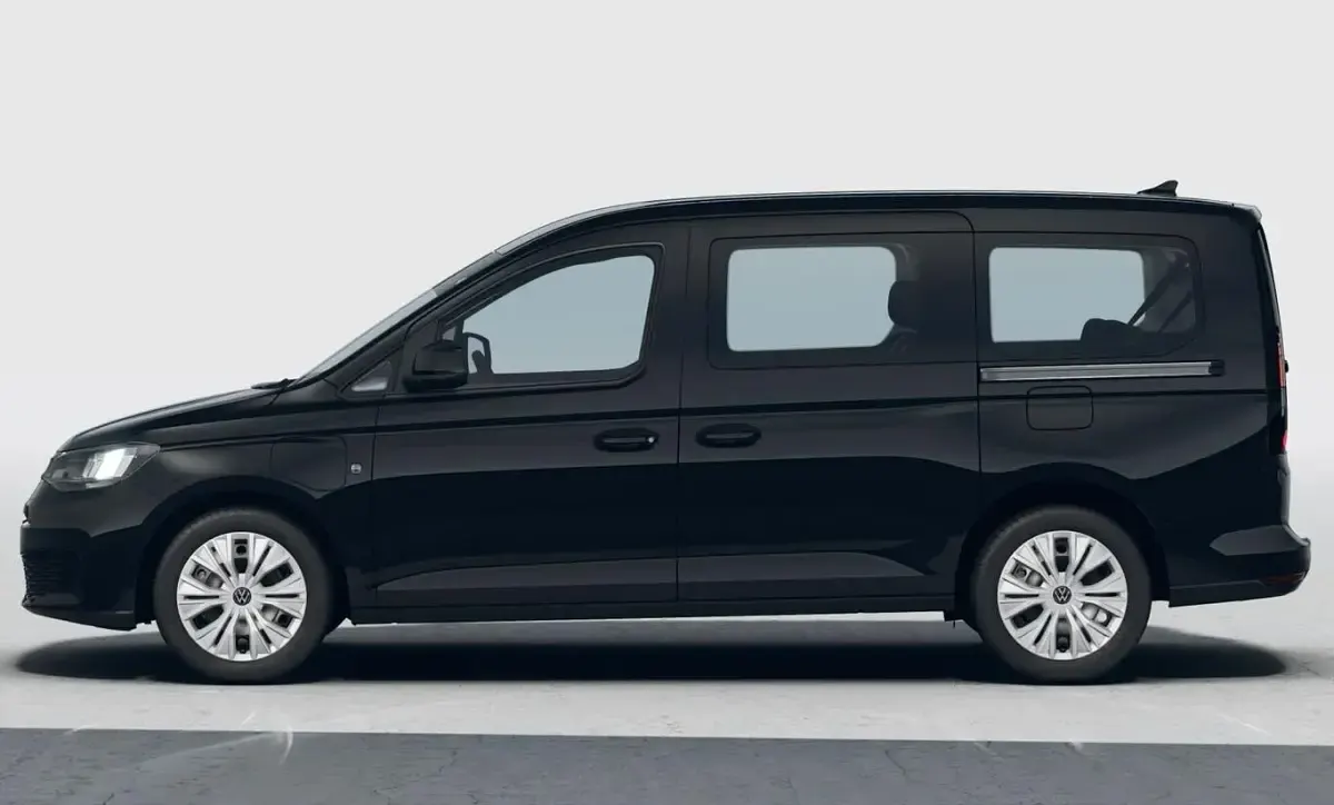 Ny VW Caddy Maxi 150 HK (110 kW) 2025 Sort MPV