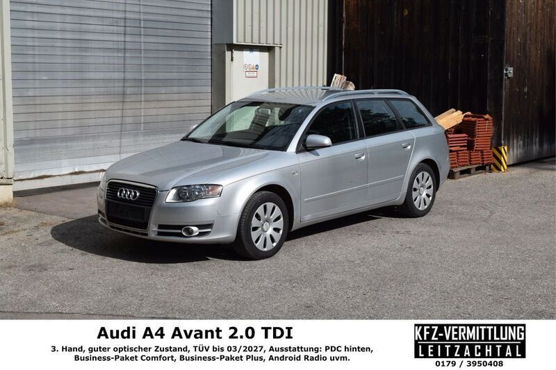 Silber Gebraucht 2008 Audi A4 Business Kombi | 2.750 € (Superpreis) - Bild 1/4