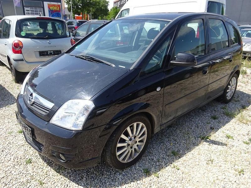 Gebraucht Opel Meriva 101 PS (74 kW) 2008 Schwarz Van / Kleinbus