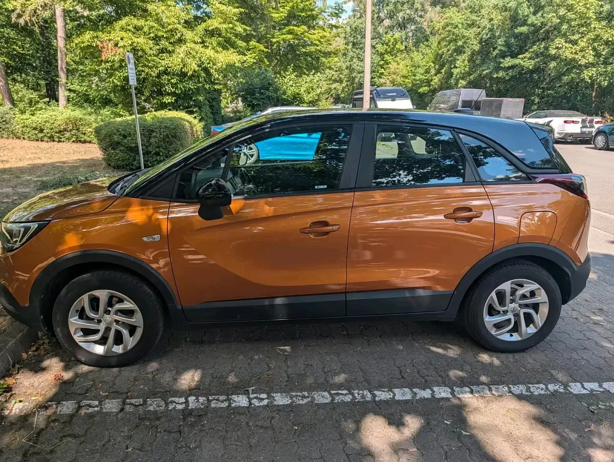 Gebraucht Opel Crossland X 110 PS (80 kW) 2018 Orange SUV