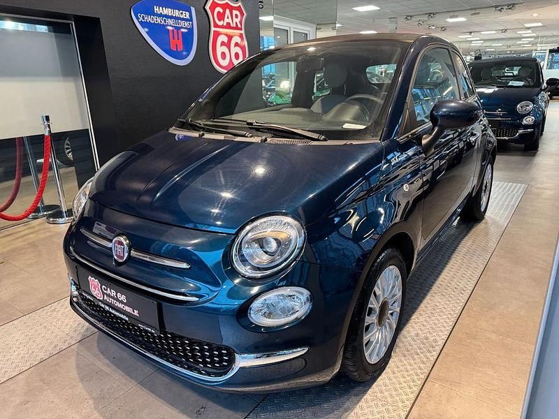 Blu dupinto di blu Gebraucht 2021 Fiat 500 Dolcevita Cabrio | 12.900 € (Fairer Preis) - Bild 1/4