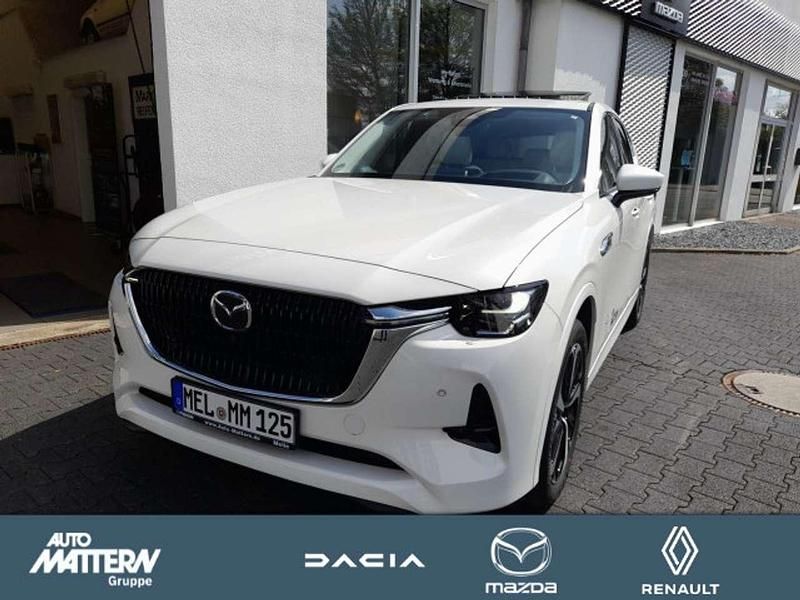 Rhodium white Gebraucht 2023 Mazda CX-60 Takumi-Line SUV | 39.990 € (Superpreis) - Bild 1/4