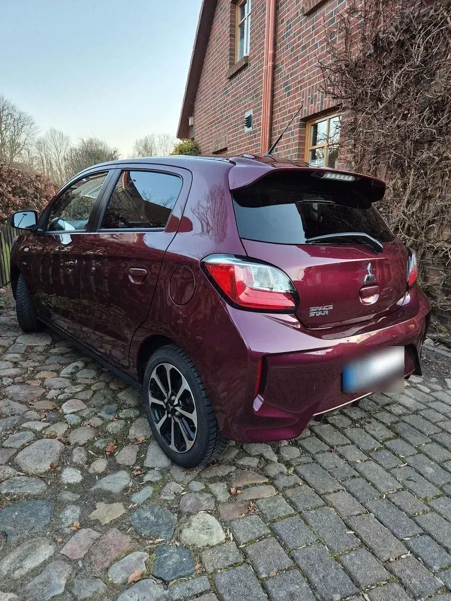 Gebraucht Mitsubishi Space Star Select+ 71 PS (52 kW) 2021 Rot Kleinwagen