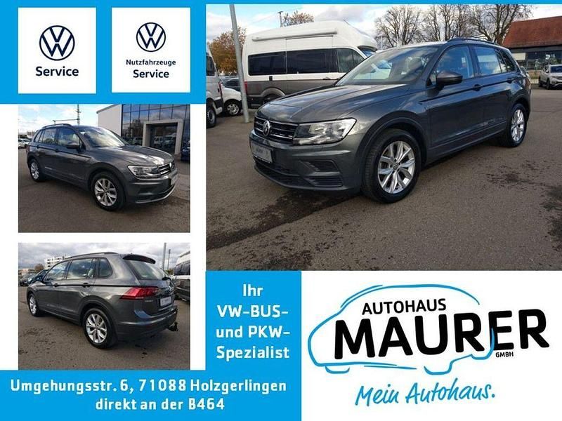 Indiumgrau metallic Gebraucht 2017 VW Tiguan Trendline SUV | 18.930 € - Bild 1/4