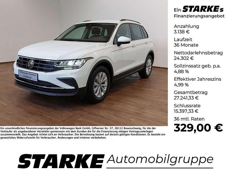 Schwarz Gebraucht 2022 VW Tiguan Sport SUV | 27.440 € (Guter Preis) - Bild 1/4
